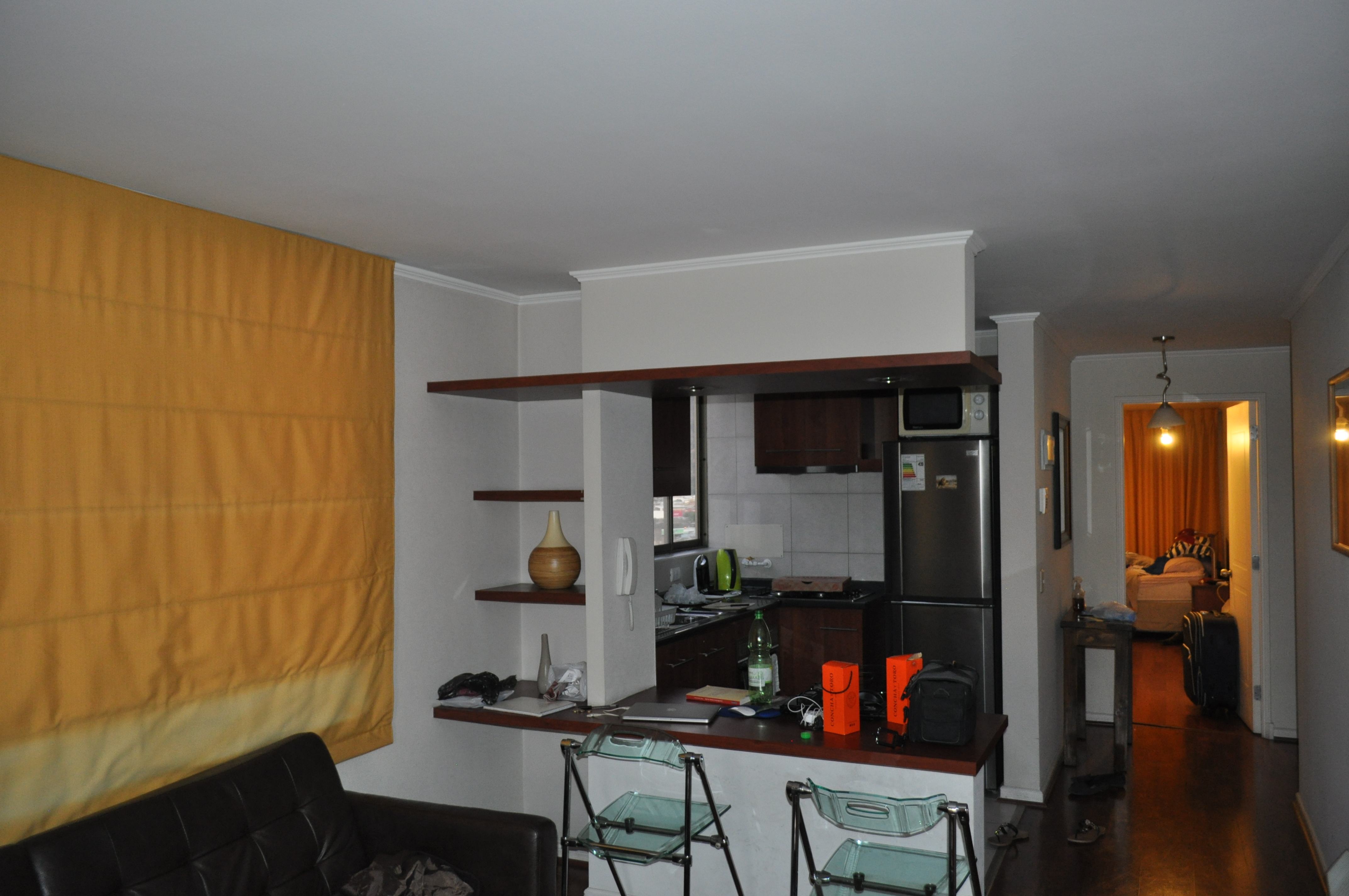 Apartamento em Santiago (Chile) (Foto: Jhonatas Ricardo/Arquivo Pessoal)