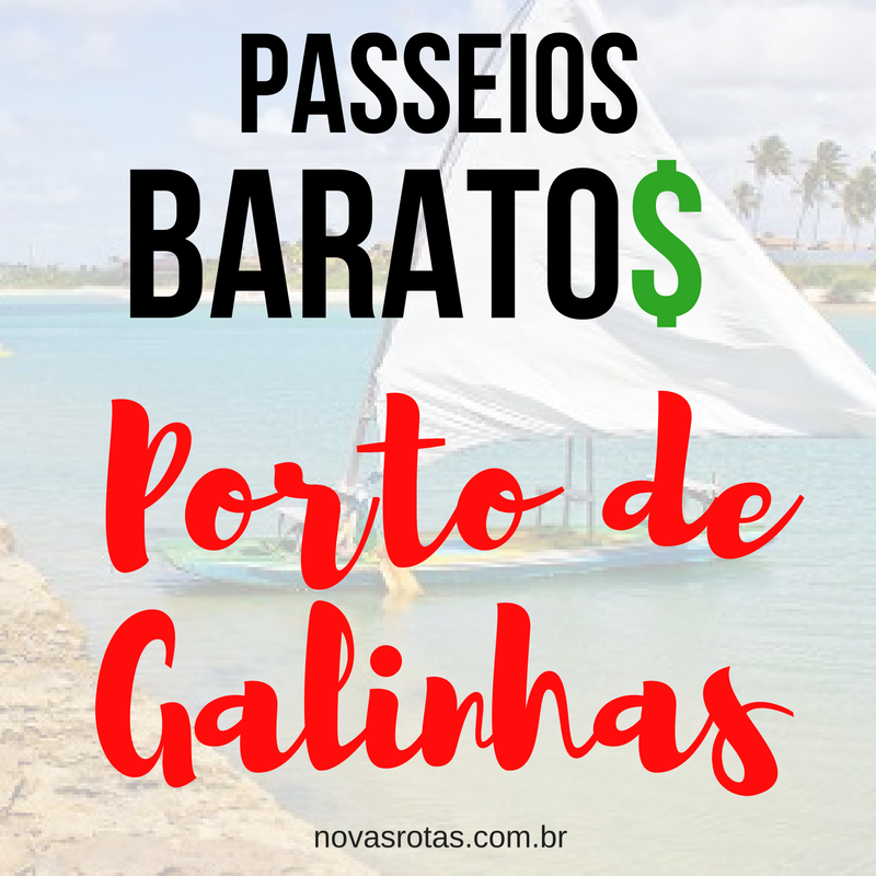Passeios Baratos para Fazer em Porto de Galinhas