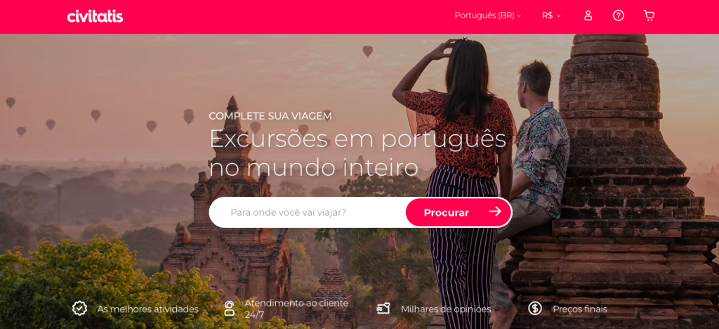 Aplicativo Civitatis